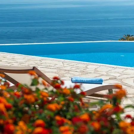Extravagant Zante Crystal Great Sea Views 3 Bedrooms Agios Nikolaos Villa *